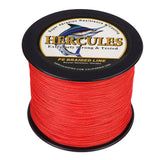 HERCULES Red Braided Fishing Line