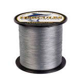 HERCULES Grey Braided Fishing Line