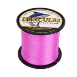 HERCULES Pink Braided Fishing Line