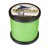 HERCULES Fluorescent Green Braided Fishing Line