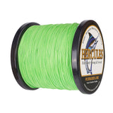 500M 547Yds verde fluorescente 10lb-300lb HERCULES PE hilo de pescar trenzado 8 hebras