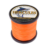 HERCULES Orange Braided Fishing Line