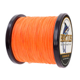500M 547Yds Orange 6lb-100lb HERCULES PE Ligne de pêche tressée 4 brins