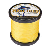HERCULES Yellow Braided Fishing Line