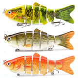 HERCULES Multi Jointed Swimbaits Fishing Lures 6-Jointed Baits