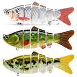 HERCULES Multi Jointed Swimbaits Fishing Lures 6-Jointed Baits