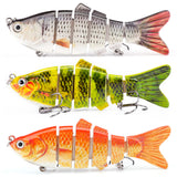 HERCULES Multi Jointed Swimbaits Fishing Lures 6-Jointed Baits