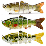 HERCULES Multi Jointed Swimbaits Fishing Lures 6-Jointed Baits