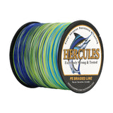 HERCULES 100M-2000M Aqua Camo 10lb-300lb PE Braided Fishing Line 8 Strands