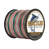 HERCULES 100M-2000M Mexico Camo 10lb-300lb PE Braided Fishing Line 8 Strands