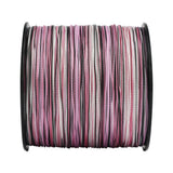 HERCULES 100M-2000M Pink Camo 6lb-100lb PE Braided Fishing Line 4 Strands