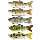 HERCULES Multi Jointed Swimbaits Fishing Lures 6-Jointed Baits