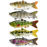 HERCULES Multi Jointed Swimbaits Fishing Lures 6-Jointed Baits