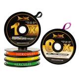 HERCULES Fly Fishing Tippet Pack of 3 with Fly Tippet holder 55 Yards