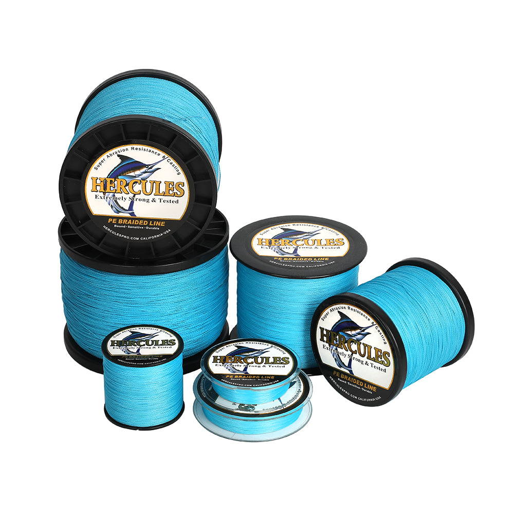 6lb braided fishing line - 8 Strands 6-300LB PE Braid Braided Fishing Line DORISEA Multi-Color