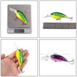 HERCULES 4" Crankbait Shallow Diving Fishing Lures