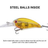 HERCULES 4" Crankbait Shallow Diving Fishing Lures