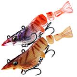 HERCULES Multi-jointed Hard Lure Crayfish Swimbait Fishing Lure