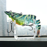 HERCULES Multi-jointed Hard Lure Crayfish Swimbait Fishing Lure