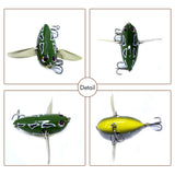 2.36"/0.44oz(6cm/12.5g) Topwater Hard Bait Wobbler Bee Popper Fishing Lures