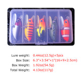 2.36"/0.44oz(6cm/12.5g) Topwater Hard Bait Wobbler Bee Popper Fishing Lures