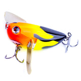 2.36"/0.44oz(6cm/12.5g) Topwater Hard Bait Wobbler Bee Popper Fishing Lures