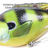 9.5cm/16.5g (3.74"/0.58oz) Topwater Fishing Lure with Rotating Tail and Sequin