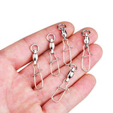 Ball Bearing Swivel with Reinforced Duo Lock Snap Pack of 10
