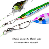 Fishing Snap Swivel Connector - Quick Change Rolling Swivels