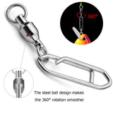 Fishing Coastlock Snap Swivels - Quick Change Lure Connectors