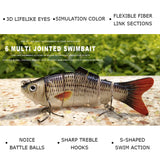 HERCULES Multi Jointed Swimbaits Fishing Lures 6-Jointed Baits