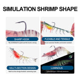 HERCULES Soft Lure Shrimp Swimbait Lead-wrapped Lure