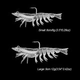 HERCULES Soft Lure Shrimp Swimbait Lead-wrapped Lure