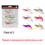 HERCULES Soft Lure Shrimp Swimbait Lead-wrapped Lure