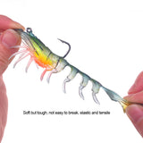 HERCULES Soft Lure Shrimp Swimbait Lead-wrapped Lure