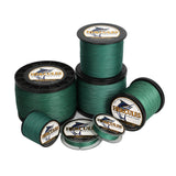 HERCULES 100M-2000M Green 6lb-100lb PE Braided Fishing Line 4 Strands