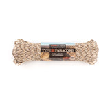 HERCULES 550 Paracord Survival Rope Desert Camo Type III Parachute Cord for Camping