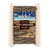 HERCULES 550 Paracord Survival Rope Forest Camo Type III Parachute Cord for Camping