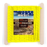 HERCULES Paracorde réfléchissante 550 jaune fluo pour corde de camping corde de parachute de type III