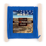HERCULES 550 Paracord Survival Rope Royal Blue Type III Parachute Cord for Camping