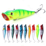 HERCULES 9cm Topwater Popper Lure fishing Baits Pack of 10pcs