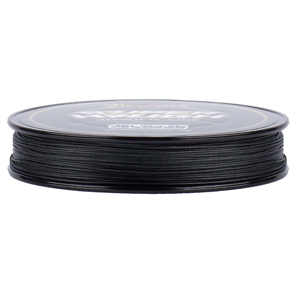 black braided nylon fishing line HERCULES SUPER TOUGH Black Braided Fishing Line