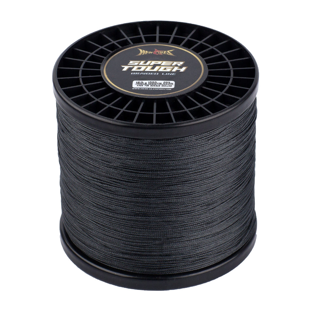 HERCULES SUPER TOUGH Black Braided Fishing Line