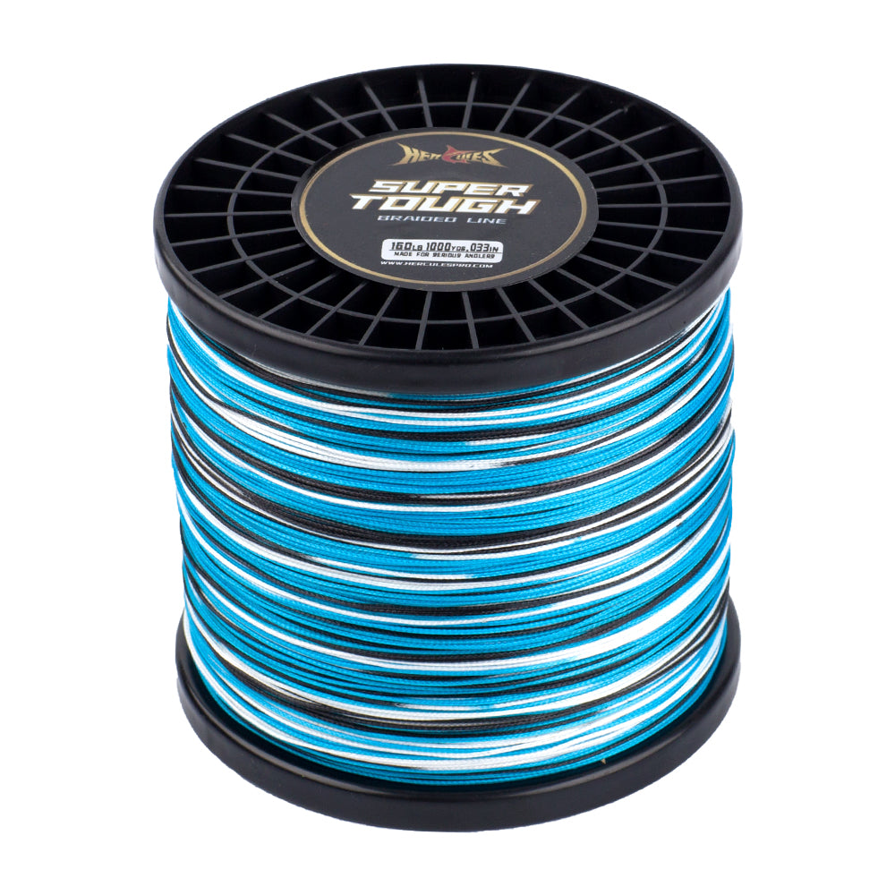 blue camo braided fishing line Reaction Tackle X8 Throughout the years Beyond Braid Braided Fishing Line