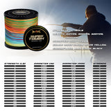 HERCULES SUPER TOUGH Multicolor Braided Fishing Line