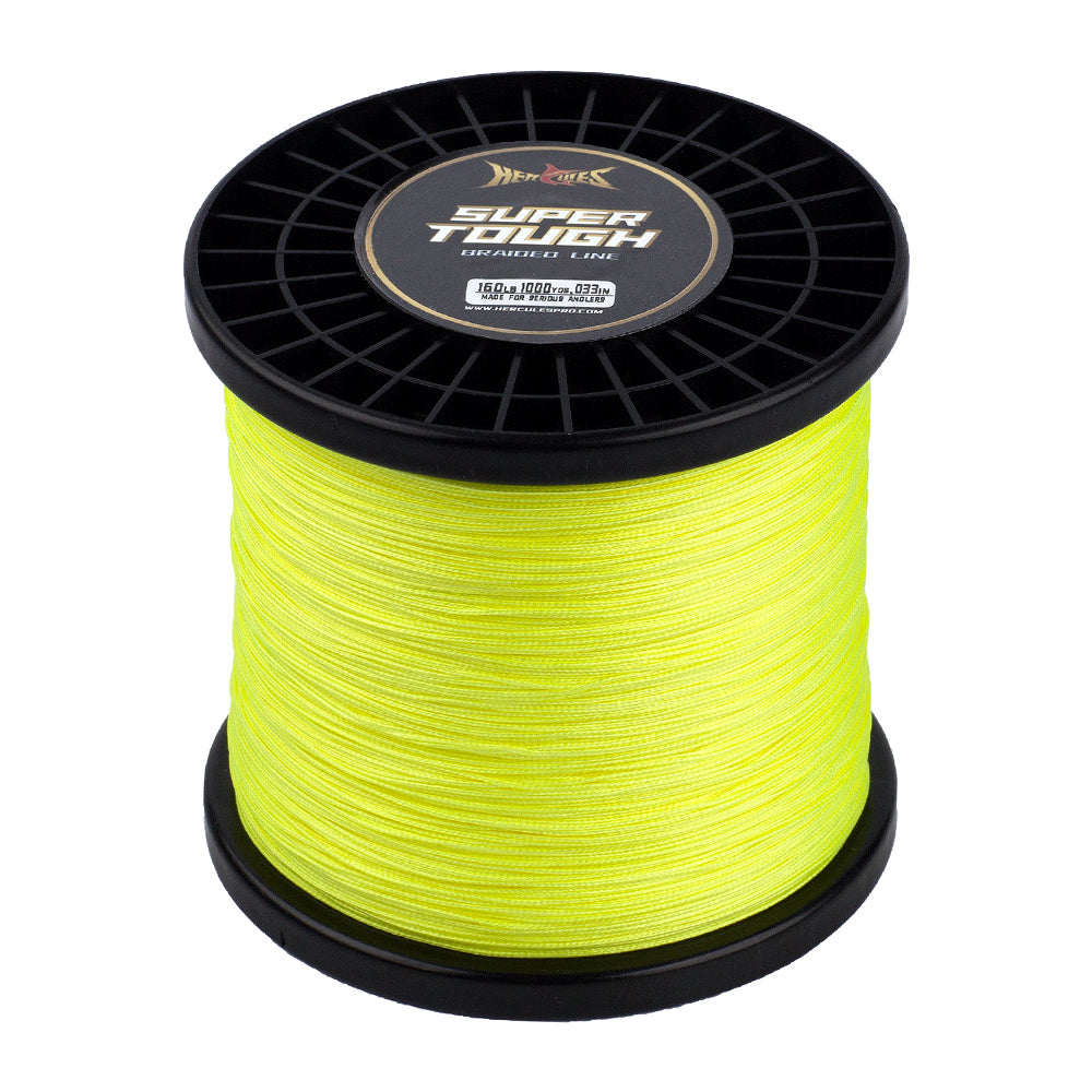 HERCULES SUPER TOUGH Fluo Yellow Braided Fishing Line – HERCULES Fishing HERCULES SUPER TOUGH Fluo Yellow Braided Fishing Line – HERCULES Fishing