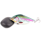 2.75" Jerkbait Fishing Lure Hard Bait with Rattling Steel Balls