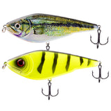 3.54" Jerkbait Fishing Lure Hard Bait with Rattling Steel Balls