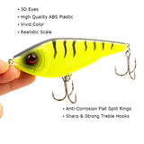 3.54" Jerkbait Fishing Lure Hard Bait with Rattling Steel Balls