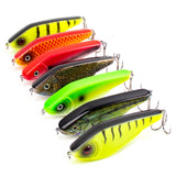 3.54" Jerkbait Fishing Lure Hard Bait with Rattling Steel Balls